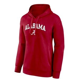 BAMA~Fanatics~UNIVERSITY of ALABAMA Women’s Red Hoodie- Large Crimson Tide NIP